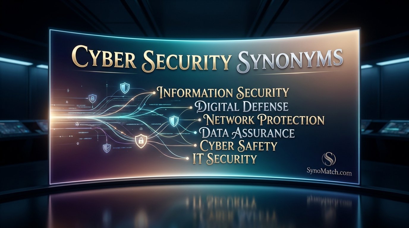 Cyber Security Synonyms